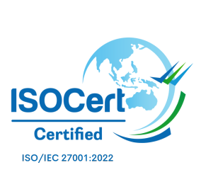 ISO/IEC 27001:2022 certified
